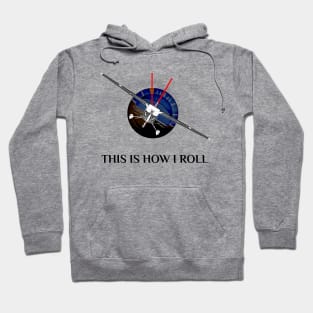 This Is How We Roll Pilot Shirt Funny Airplane Aircraft Tees T-Shirt Hoodie